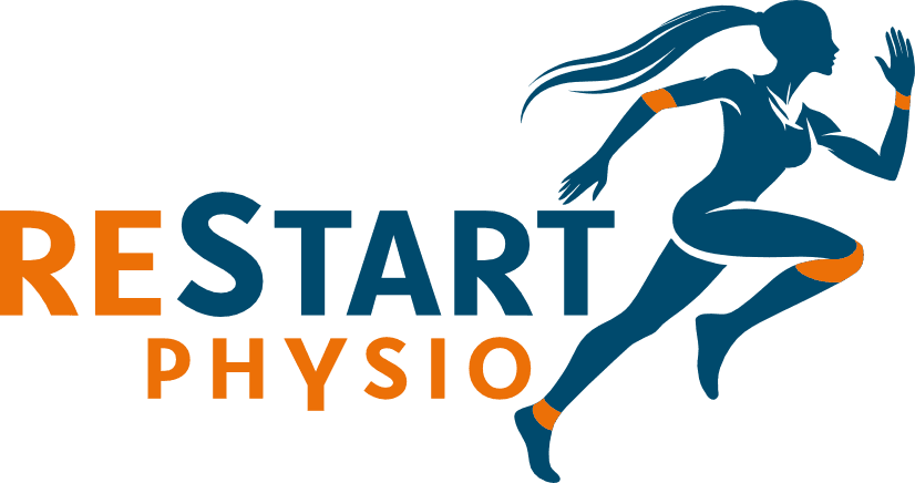 ReStart Physio gyógytorna és fizioterápia logó Győr - ahol a mozgás újraindul