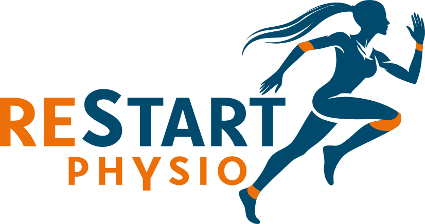 ReStart Physio gyógytorna és fizioterápia logó Győr - ahol a mozgás újraindul